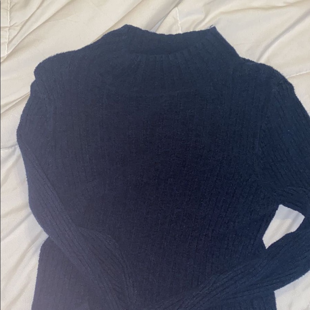Urban Outfitters Deep Blue Crewneck Longsleeve